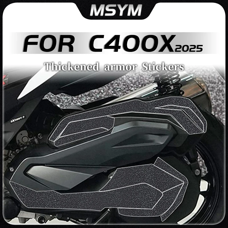 

Для BMW C400X C 400 X c400x 2025 утолщенные наклейки на броне, наклейки на топливный бак, автомобильные наклейки, покрывающие царапины, пленка, аксессуары