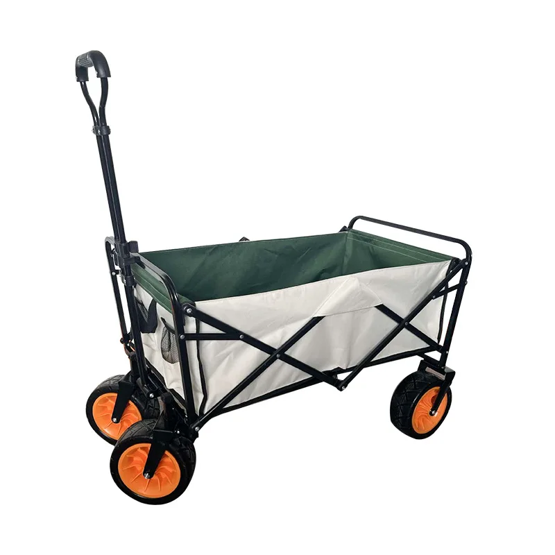 Outdoor Garden Beach Trolley Fishing Folding Camping Cart Wagon Portable Shopping Tour Hand Luggage Cart Trolleys