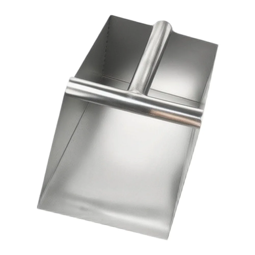 Stainless Steel Shovel for Livestock Feed Distribution Soil Aeration and Waste Relocation Resistant Material Build