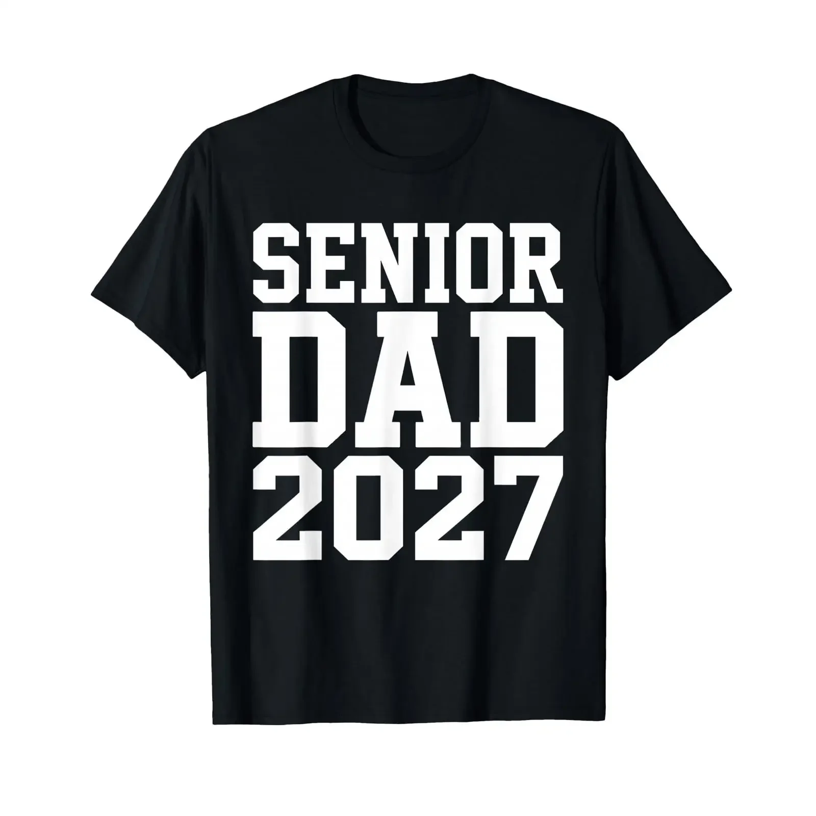 Stolzer Senior-Vater, Jahrgang 2027, Abschluss-T-Shirt, Vintage-Look, gewaschen, weich, Designer-Kleidung, modisch, atmungsaktiv