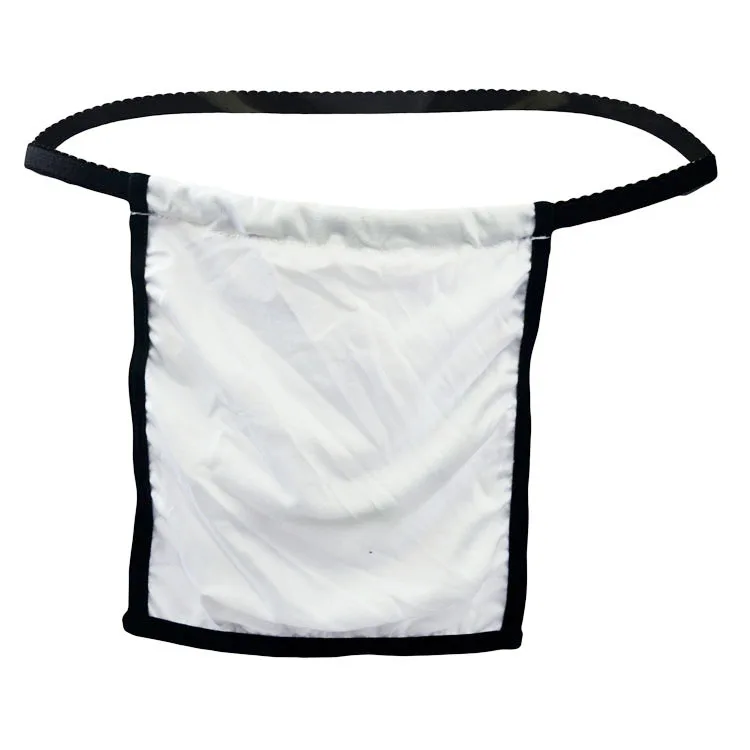 Mens Sexy Hoop Underwear Cotton Breathable Comfort Sweat Absorp Underpant No Crotch Erotic Boxer Homme Smooth Open Buttock Thong