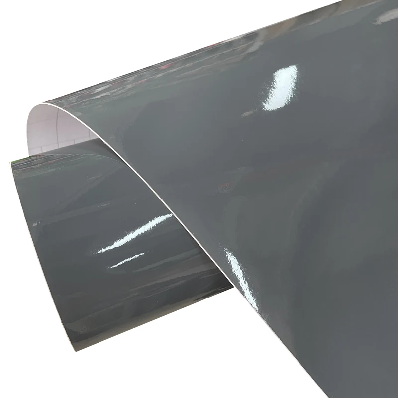 

Премиум глянцевая шиферная серая виниловая пленка Grigio Telesto, самоклеящаяся наклейка «сделай сам», автомобильная пленка для упаковки автомобиля