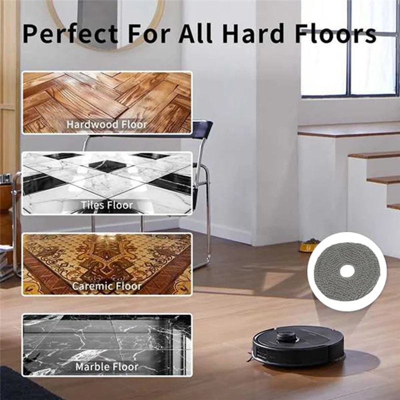 A75X أعلى 10 قطعة ممسحة القماش ل Xiaomi Roidmi EVA روبوت مكنسة كهربائية ممسحة القماش استبدال أجزاء