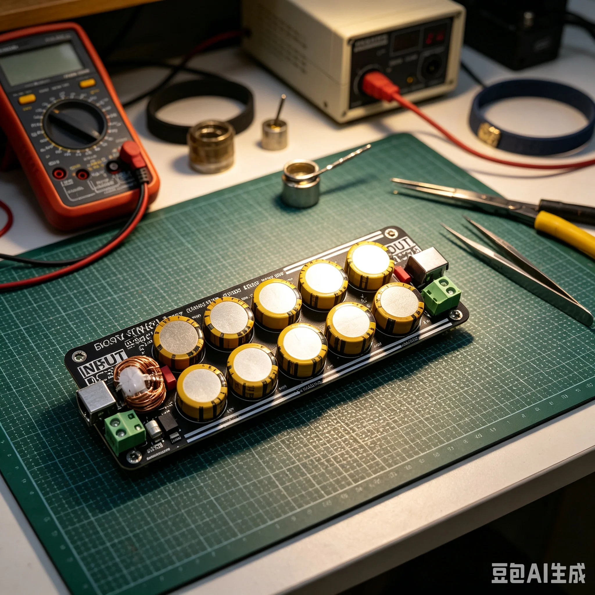 5V-24V Super Capacitor Filter Board Power Supply Filter Module