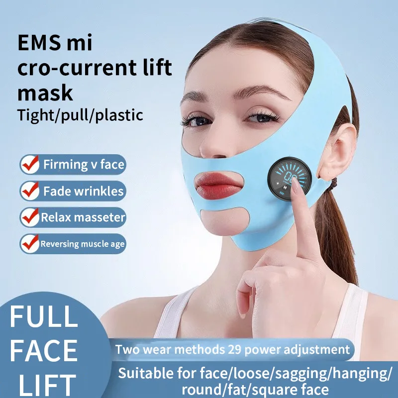 V Shape Face Bandage Banda De Rostro Soft Elastic Breathable Adjustable Home Salon Nightly Skin Care Tool V Shape Face Bandage