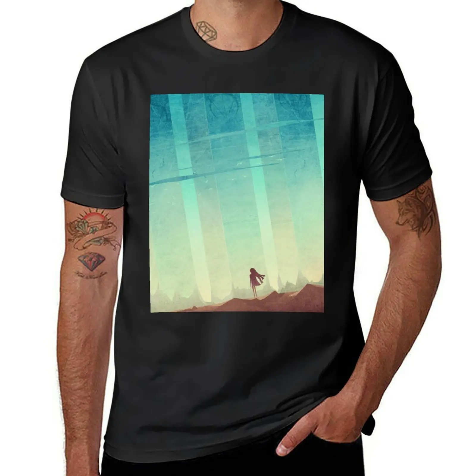 The Pillars T-Shirt Blouse plus size tops Men's t-shirt