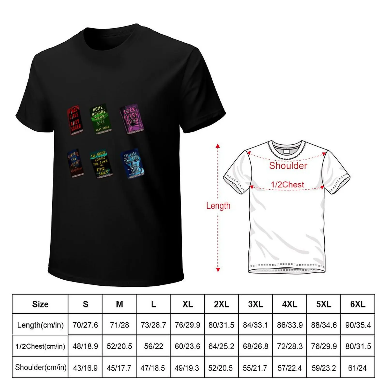 Riley sager books T-Shirt t shirt custom print T-Shirt