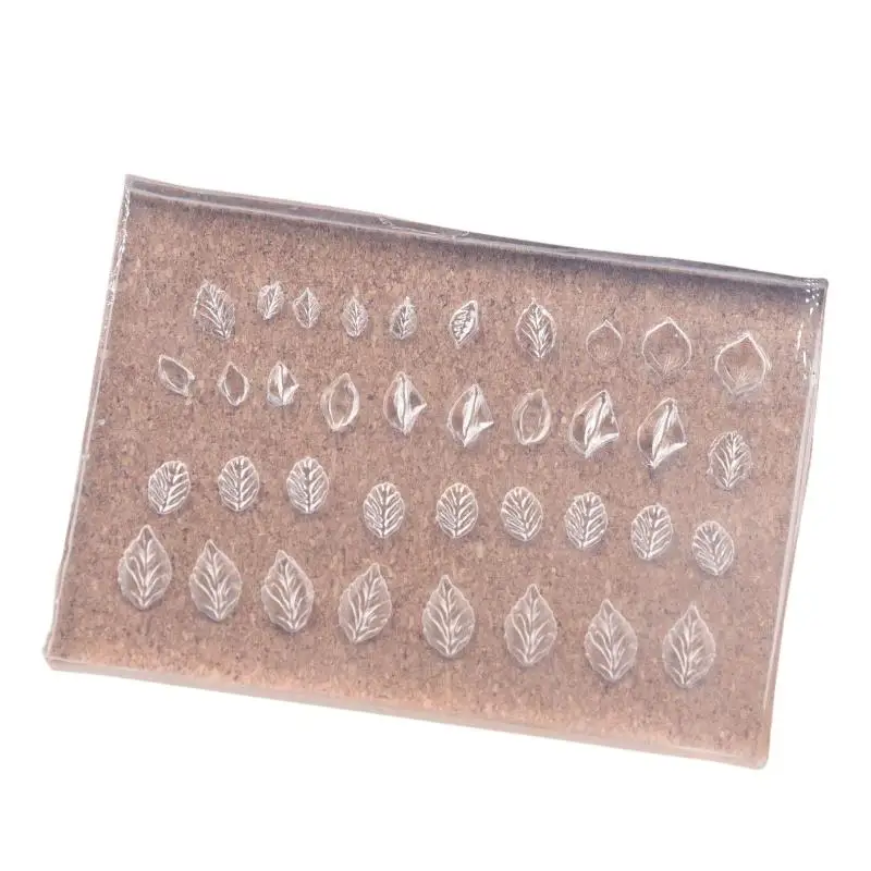 3D-Silikonform für Nagelkunst-Dekorationen, DIY Mini-Blatt-Design-Vorlagen, Form für Nägel, Schmuck, Handarbeiten, transparente Nagelform-Werkzeug – Detail 6