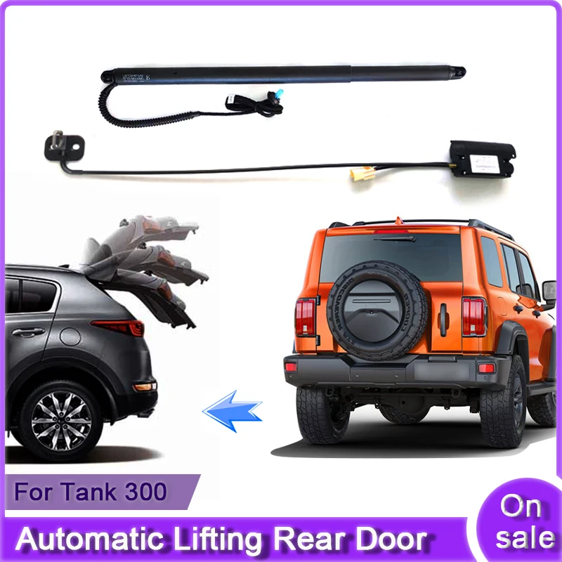 For Tank 300 2018~2024 Car Electric Tailgate Lift System Kit Auto Tail Gate Opener Automatic Lifting Rear Door