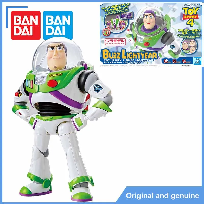 

В наличии оригинальные Bandai Toy Story аниме «Кино-восход» Стандарт Базз Лайтер Персонажи аниме Фигурка Подарок Детские игрушки