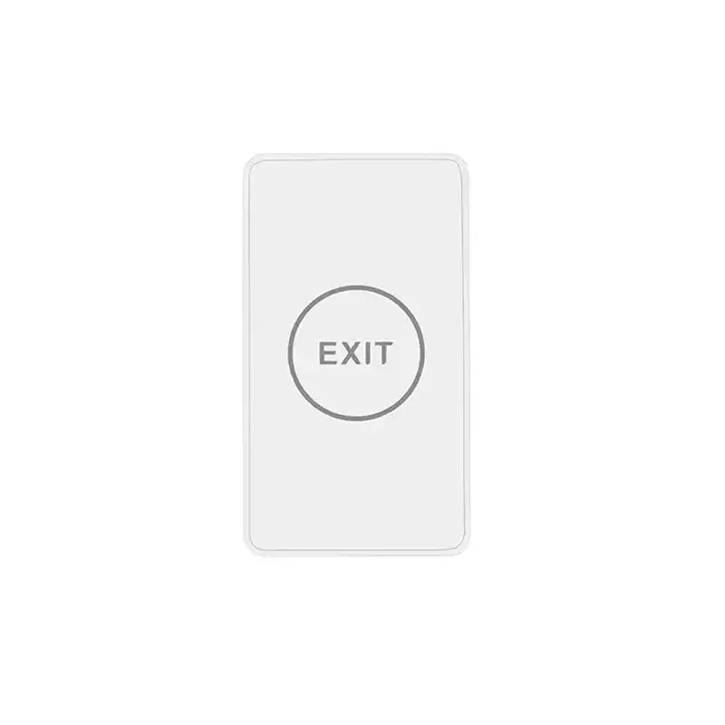 5pcs Narrow Infrared Sensor Exit Switch Waterproof Office Switch Release Button Square Exit Button LED