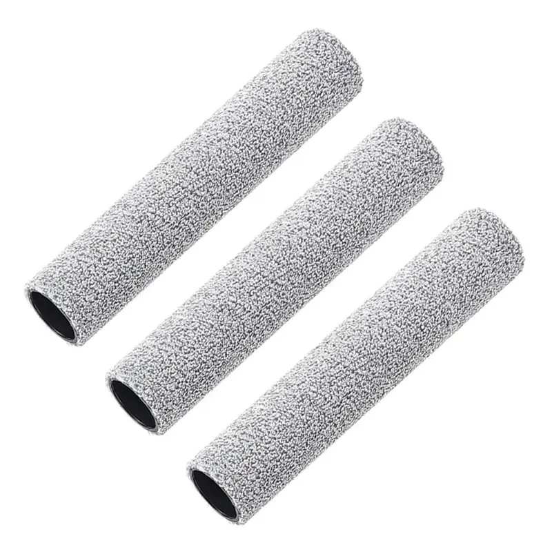 

Аксессуары для робота-пылесоса WHYY-Robot: сменные роликовые насадки для мытья пола — 3 шт. для Roborock Qrevo Curv 2 Flow и P20