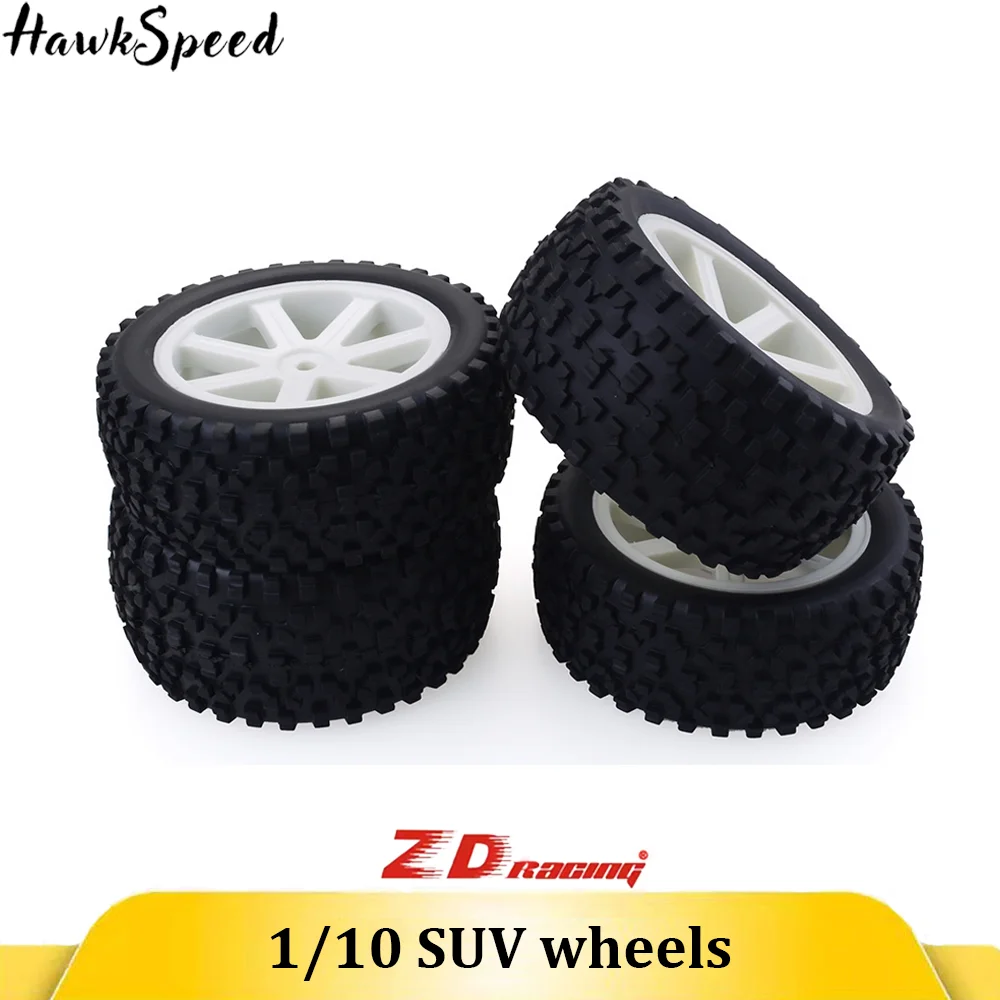 

ZD Racing 1/10 Off-road Vehicle Wheels White Black Suitable for Redcat, HSP, HPI, Hobbyking, Traxxas, Losi, VRX, LRP