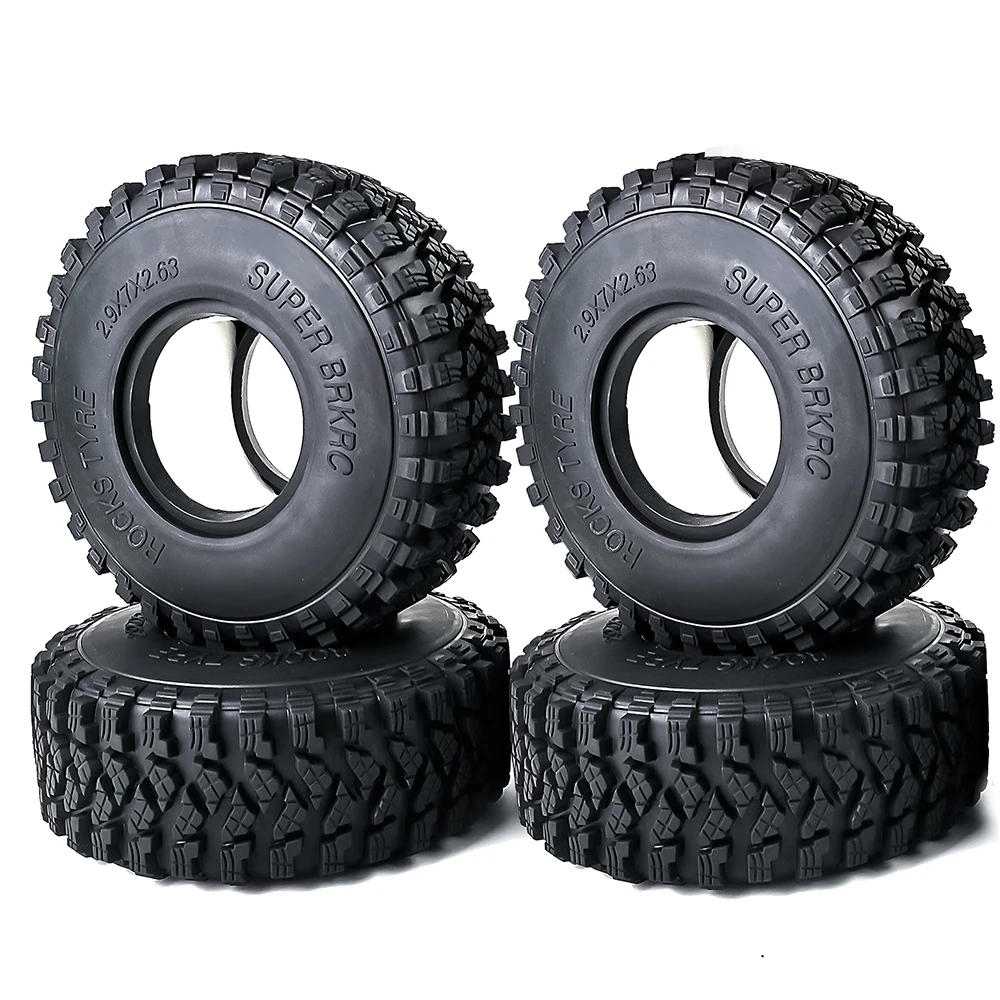 RCGOFOLLOW Crawler Wheel Tires 1/6 SCX6 RC Car Part RC Car Accessories Replacement Parts RC Upgrade Part RC Hop-ups
