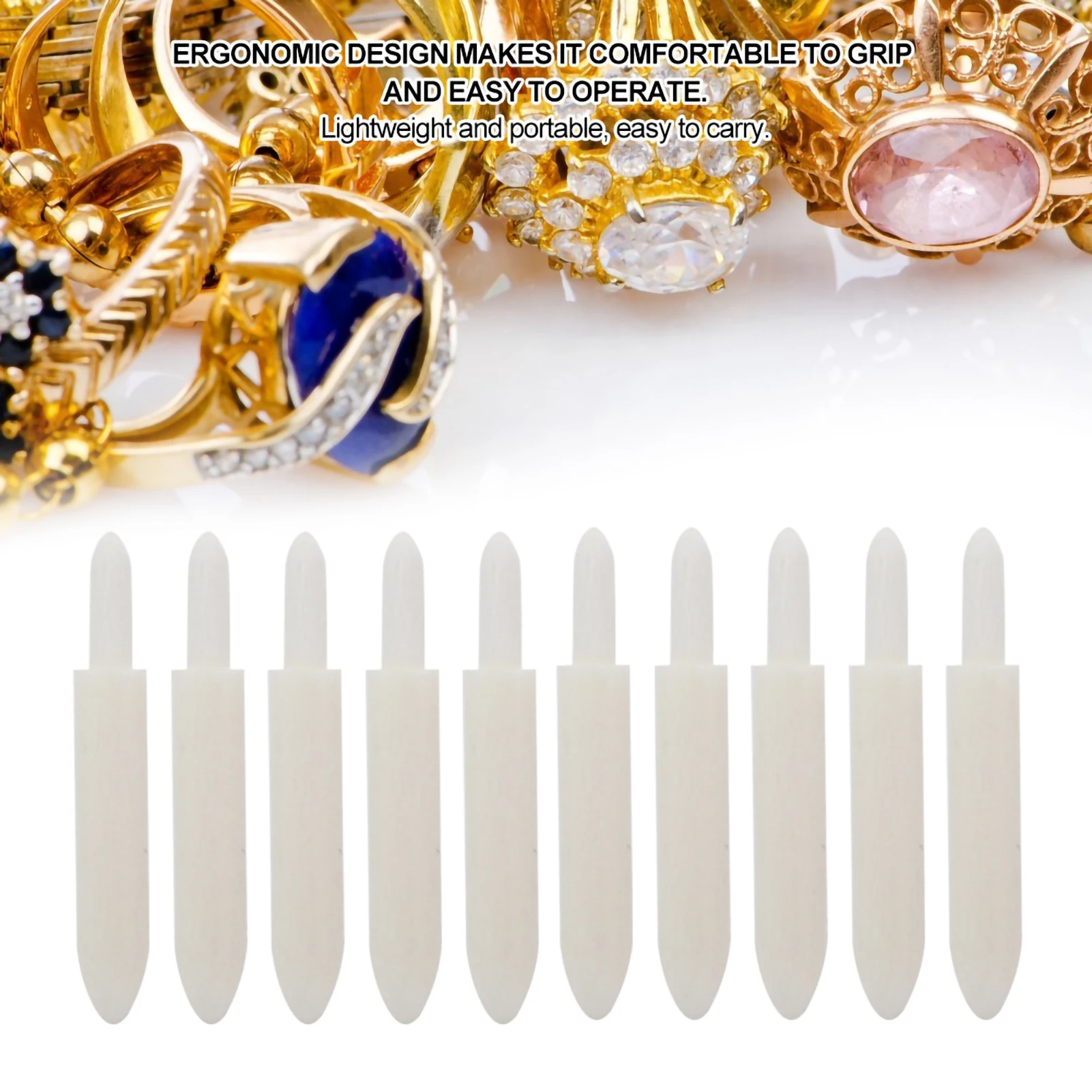 10Pcs Pen Plating Tips Jewelry Accessories for Gold Silver Electroplating Gold Plated Machine Pen Jewelry Making for Jewelers