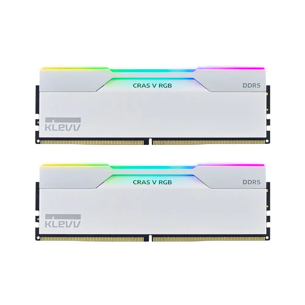 [SERIN OFFICIAL] ESSENCORE KLEVV DDR5-6000 CL30 CRAS V RGB White Package SERIN (32GB(16Gx2))