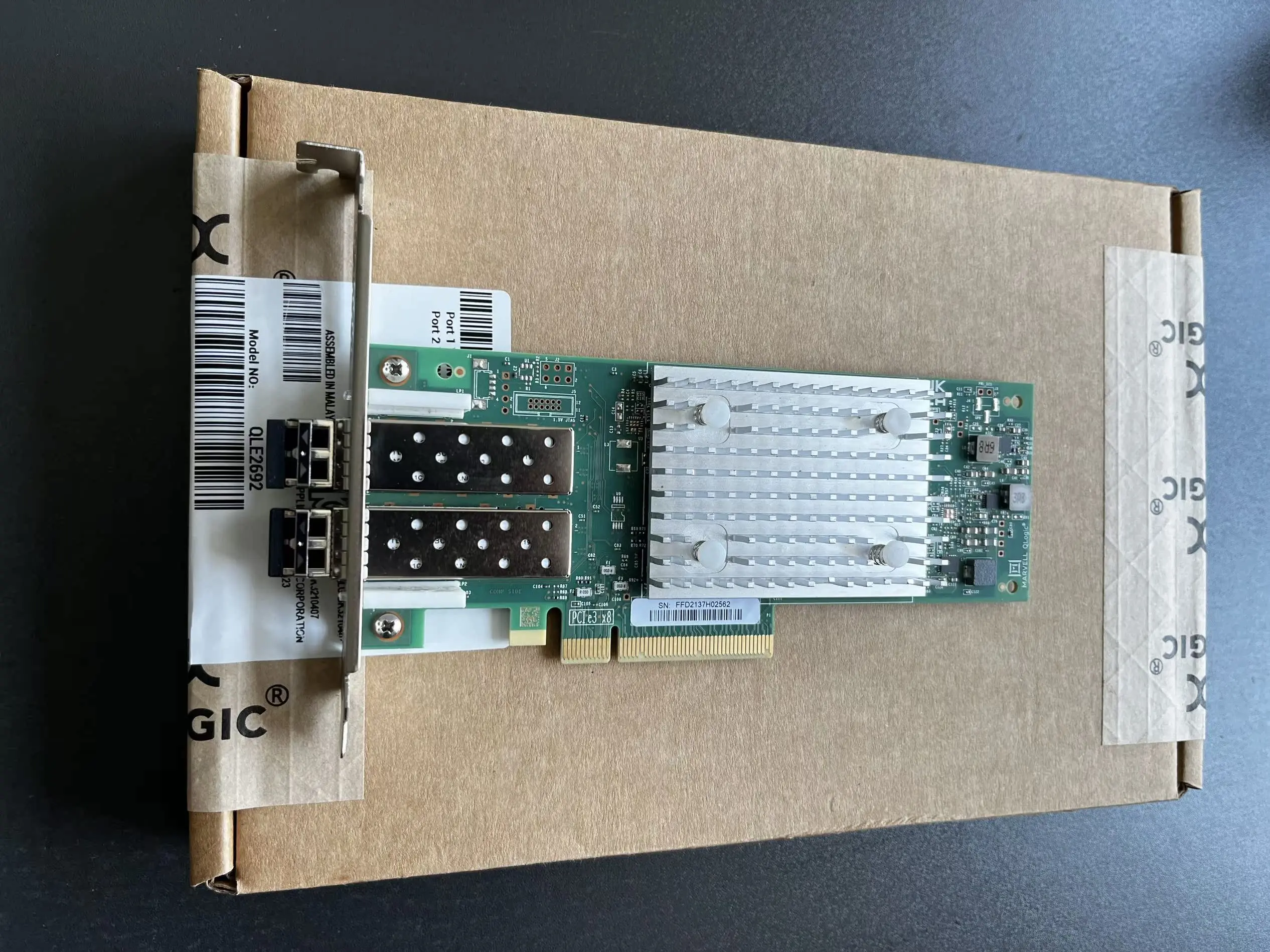 Qlogic QLE2692-SR-CK 16Gb DualPort HBA Fiber Card