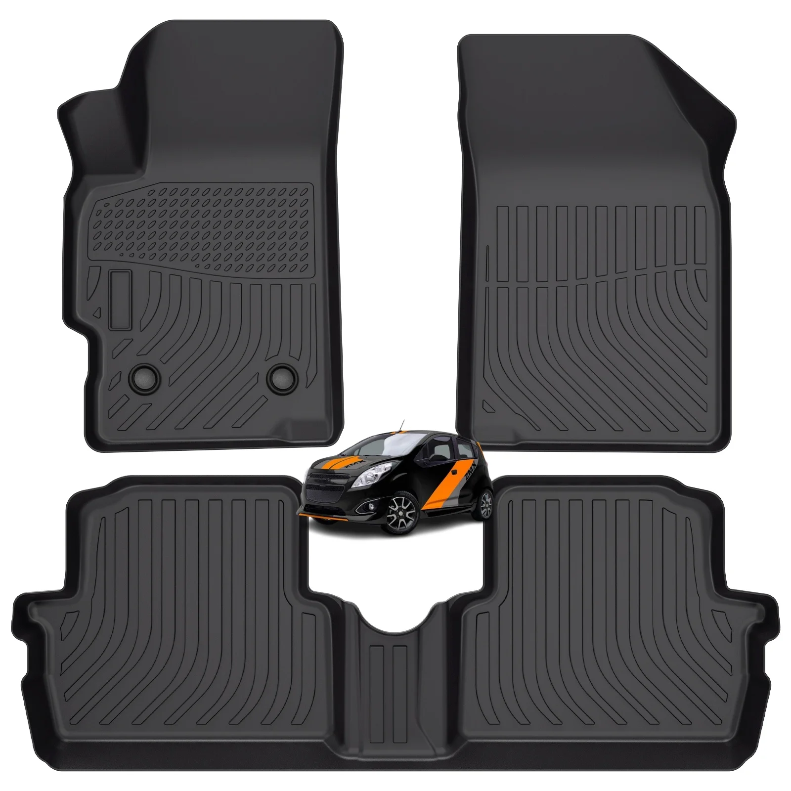 

Automotive Interior Accessories 3D Carpet TPE Automotive Floor Mats Factory Custom Automotive Floor Mats for Chevrolet Spark GT