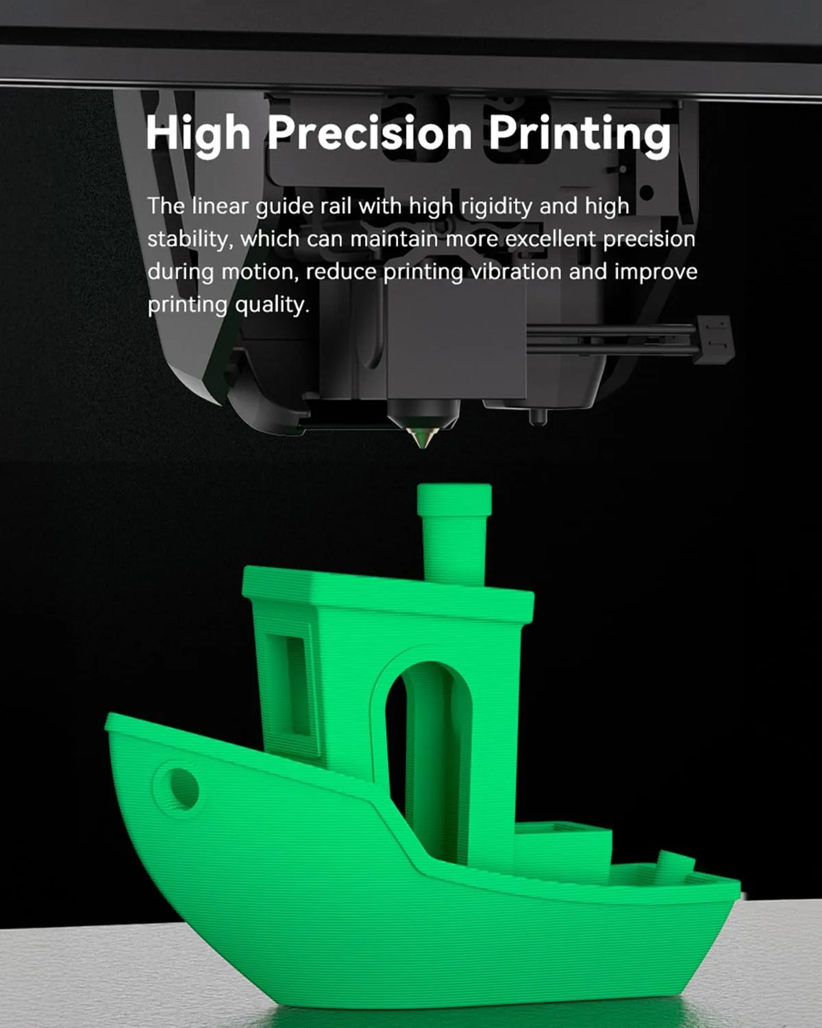 Creality atualização oficial ender 3 v3 se kit de trilho linear, mgn12 impressão de alta precisão 280mm comprimento do trilho deslizante peças de impressora 3d