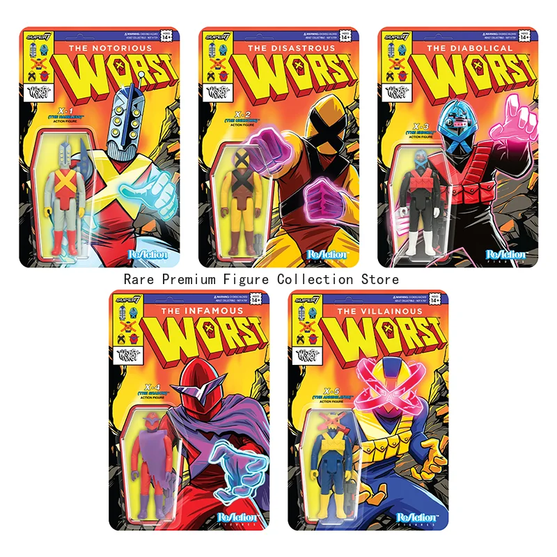 

Super7 THE WORST Mutant Squad Wave 5 Unknown Shadow Annihilator — классическая коллекционная фигурка для любителей игрушек