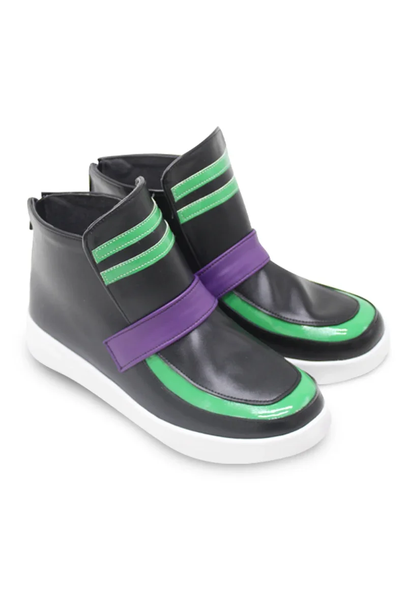 Rebecca Cosplay Shoes PU Leather Shoes Anime Cosplay Props Halloween Carnival Boots Custom Made view 5