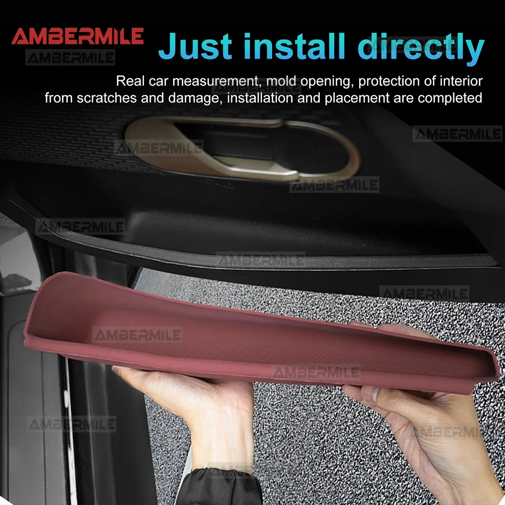 

Car Door Side Storage Box for Mini Cooper E SE J01 EV Electric 2024 2025 2026 Door Handle Organizer Stowing Tidying Silicone