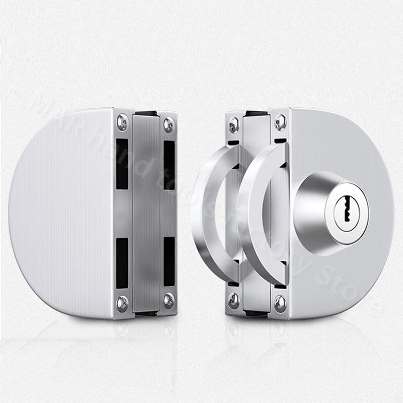 Khóa Cửa Kính Inox Bấm Giá Rẻ Đôi Bu Lông Xoay Đẩy Trượt Khóa Chốt Núm Xoay An Ninh Chống Trộm móc Khóa