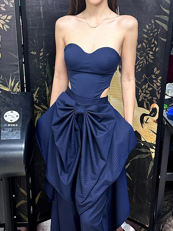 

Летний облегающий комбинезон Yebuybuy: сексуальный, комфортный, для повседневной носки, с топом-бюстье и высокой талией, очень мягкий и дышащий