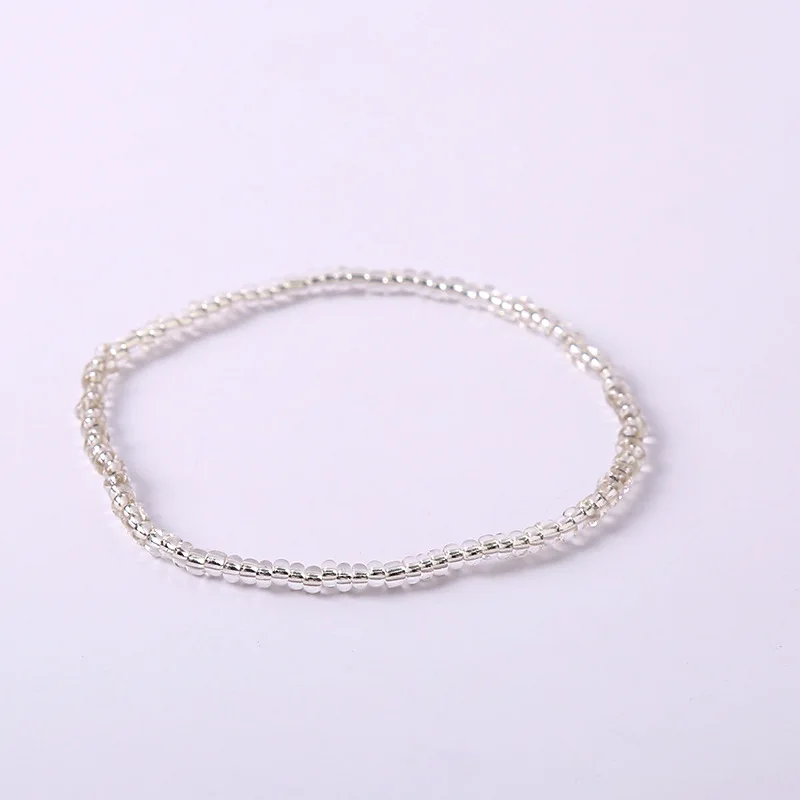 17-teiliges Set aus elastischen Armbändern mit Perlen im Boho-Stil für Damen, stapelbare, dehnbare Armreifen, bunte Boho-Strandarmbänder, handgefertigter Schmuck. – Detail 8