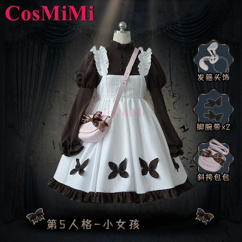 

CosMiMi Game Identity V Little Girl Cosplay Costume Fashion Sweet Uniforms Dress Full Set Carnival Party Role Play Clothing New