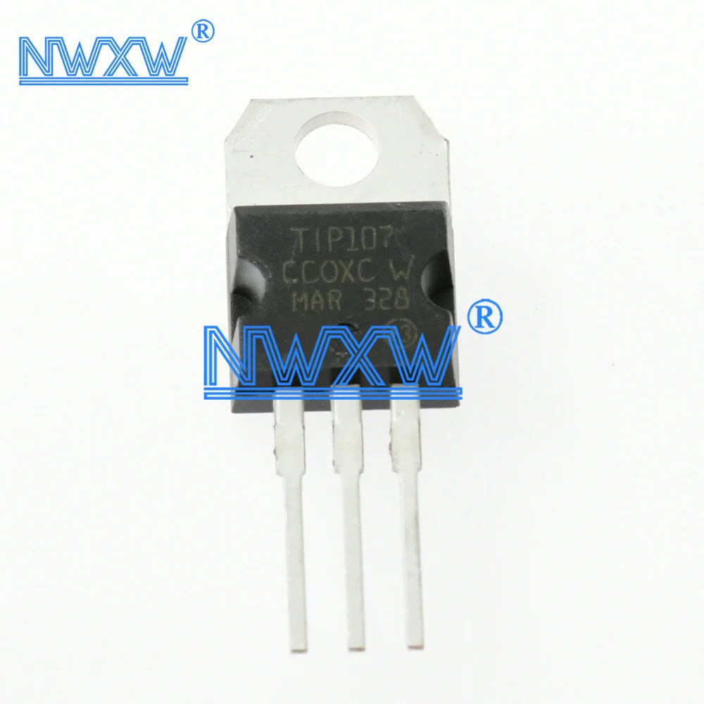 TIP107 TO-220 PNP Darlington Transistor TIP107 TIP1O7 Direct Insertion 107