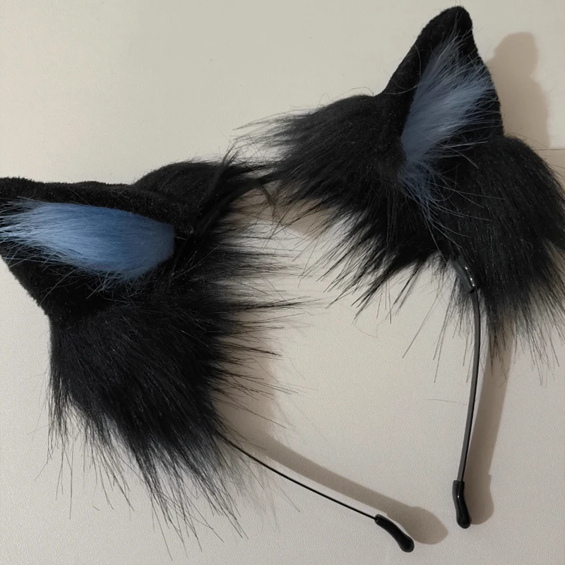

Аниме Косплей Меховая повязка на голову с кошачьими ушками Лолита Плюшевая повязка для волос Волчьи лисьи уши Обручи для волос Сладкие пушистые аксессуары для волос для Хэллоуина