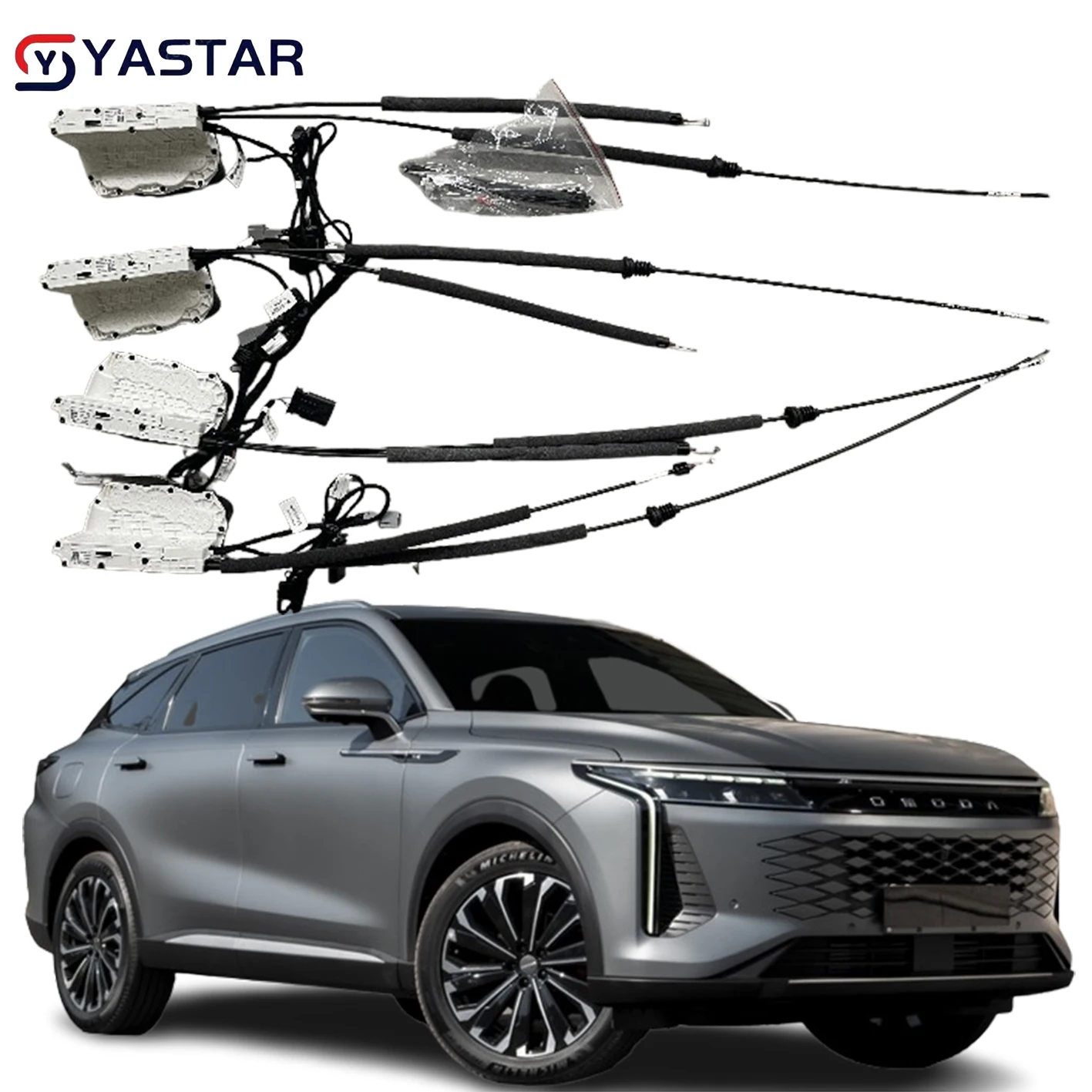 

Двери с электроприводом и плавным закрыванием для автомобилей EXEED Yaoguang OMODA C9 2025+
