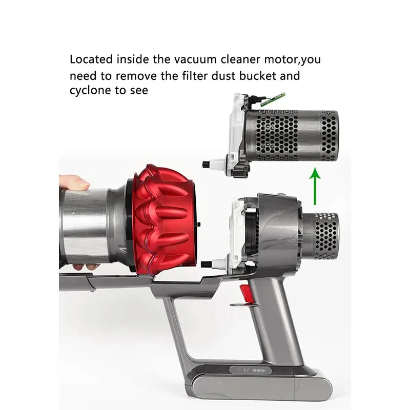 Scheda madre del motore dell\'aspirapolvere per parti dell\'aspirapolvere Dyson V10 SV12