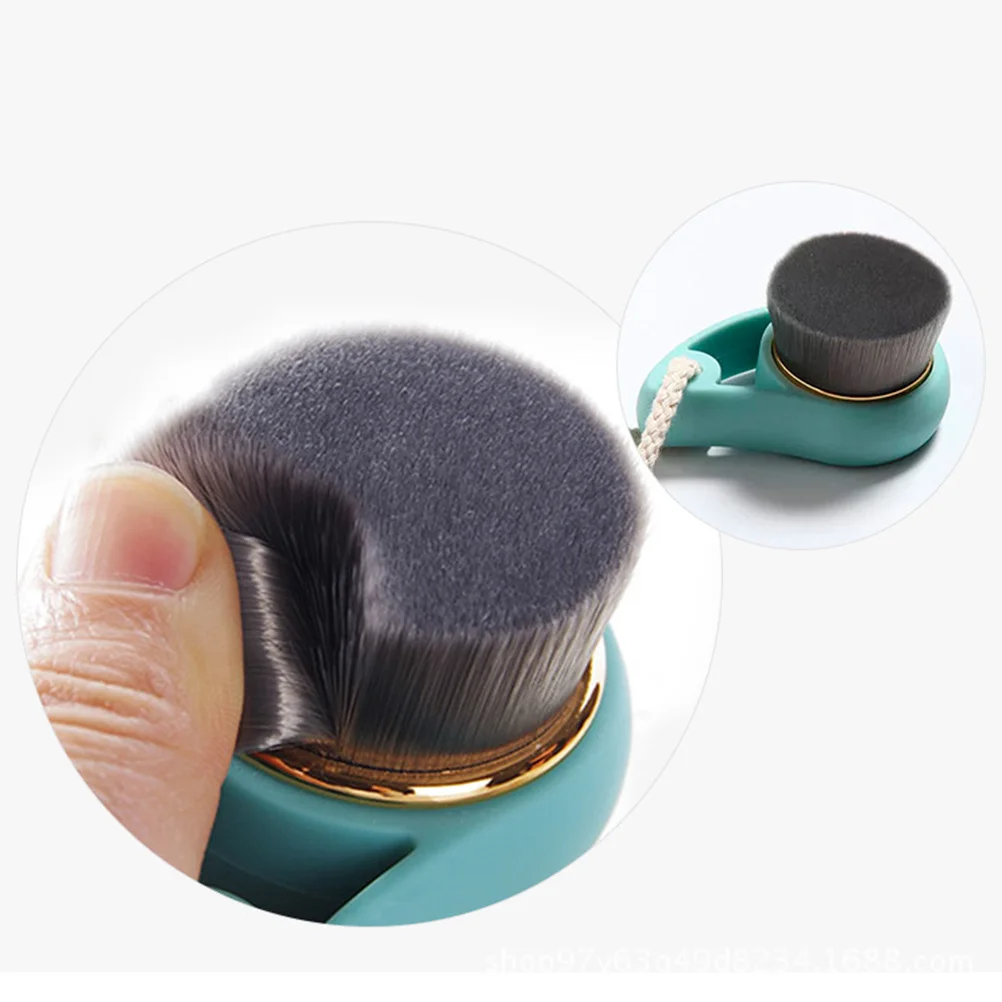 1 pz spazzola per la pulizia del viso detergente esfoliante manuale per il viso rimuove lo sporco del trucco pulizia profonda dei pori pelle liscia e luminosa