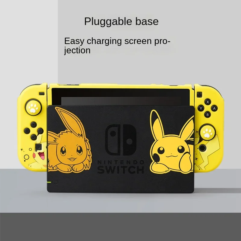 Pokemon Pikachu for Nintendo Switch NS Game Protective Shell Anime Cartoon TPU Protection NS Silicone Case Scratch Resistant