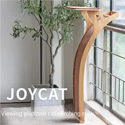 Cat Tower Cat Climbing Cat Tree Space Saving Jump Platform Sisal Post Toy Scraper Pet Furniture Pet Products