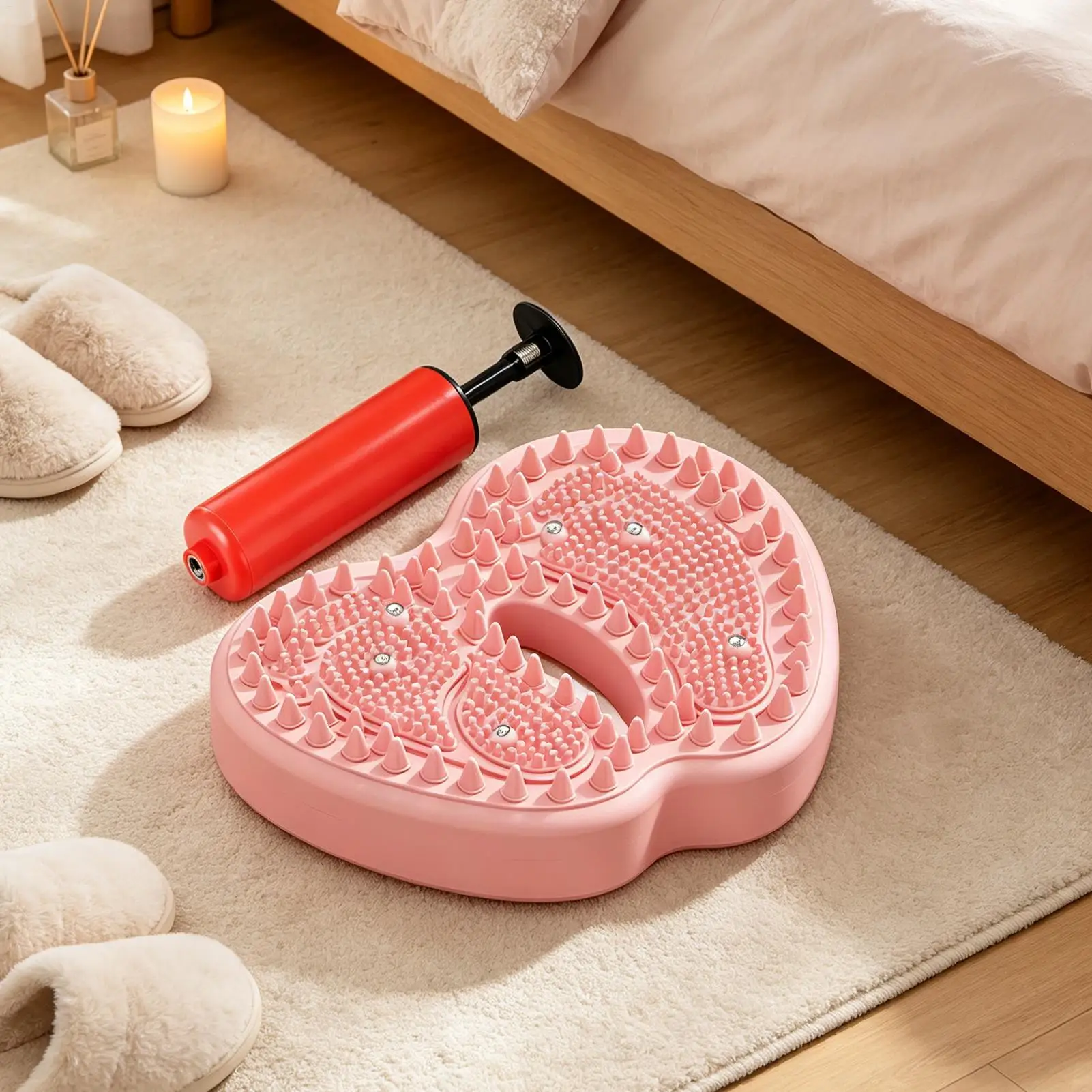 Massage Mat For Foot Inflatable Feet Relaxation Tools Household Foot Massager For Women Men Players Athletes Laborers Travelers