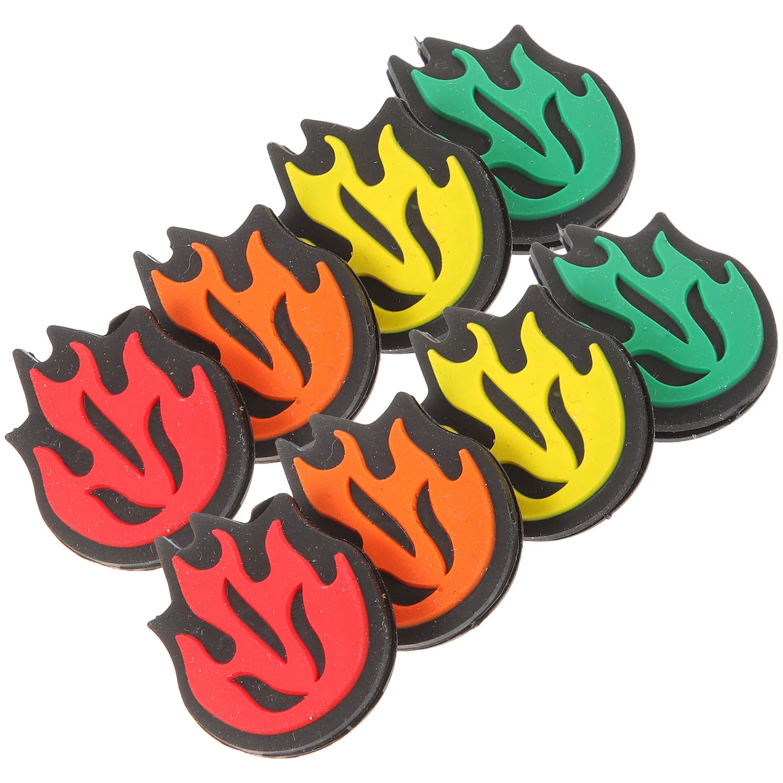 8 قطعة مضرب تنس امتصاص الاهتزاز سيليكون المرطب امتصاص الصدمات طويلة الأمد مقاومة للاهتراء اكسسوارات التنس #5