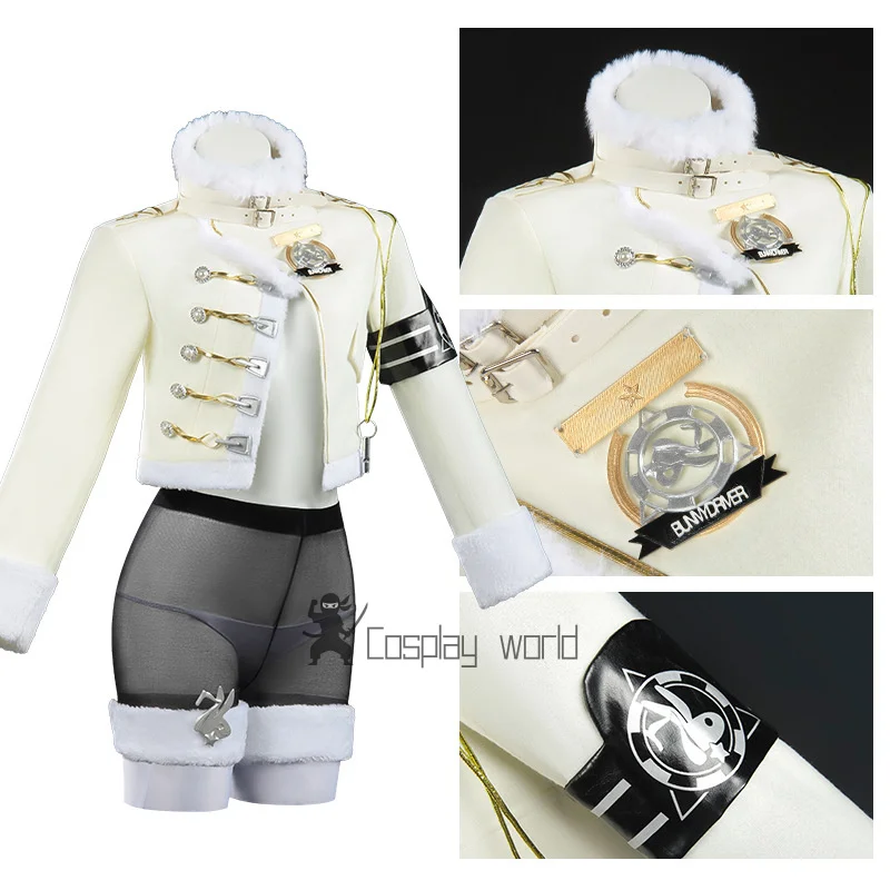 

Костюм для косплея Game Goddess Blanc Fortune Express: очаровательная куртка, шляпа, униформа для Хэллоуина, карнавала, вечеринки, ролевых игр, женский наряд