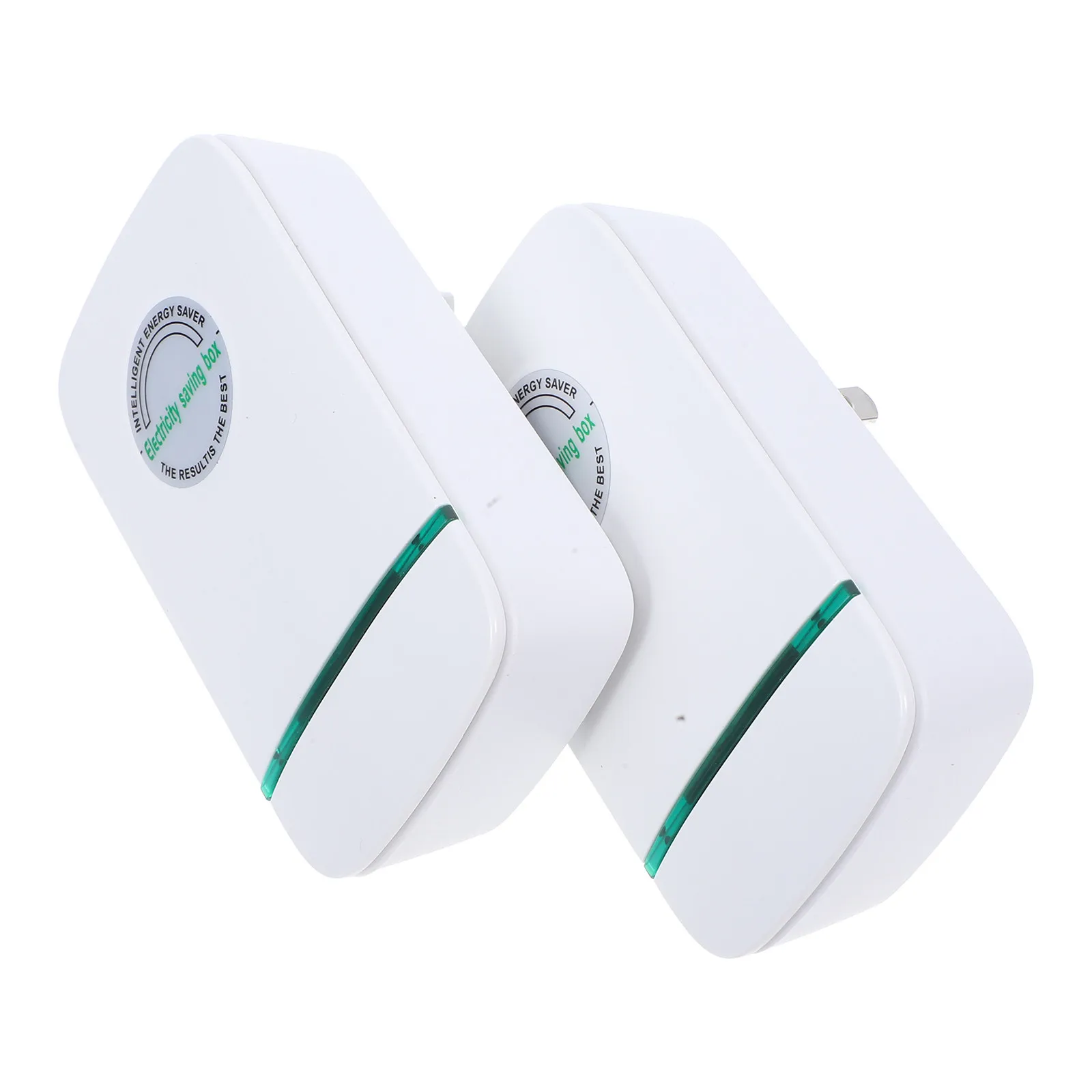2pcs Energy Saver Power Supply Saving Box Home Efficiency Device Household Electricity Conservation Tool