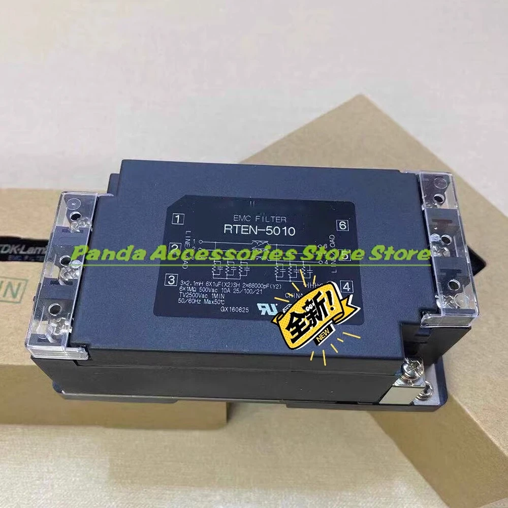 RTEN-5010 Three-phase Single-stage 10A/500V Noise Filter