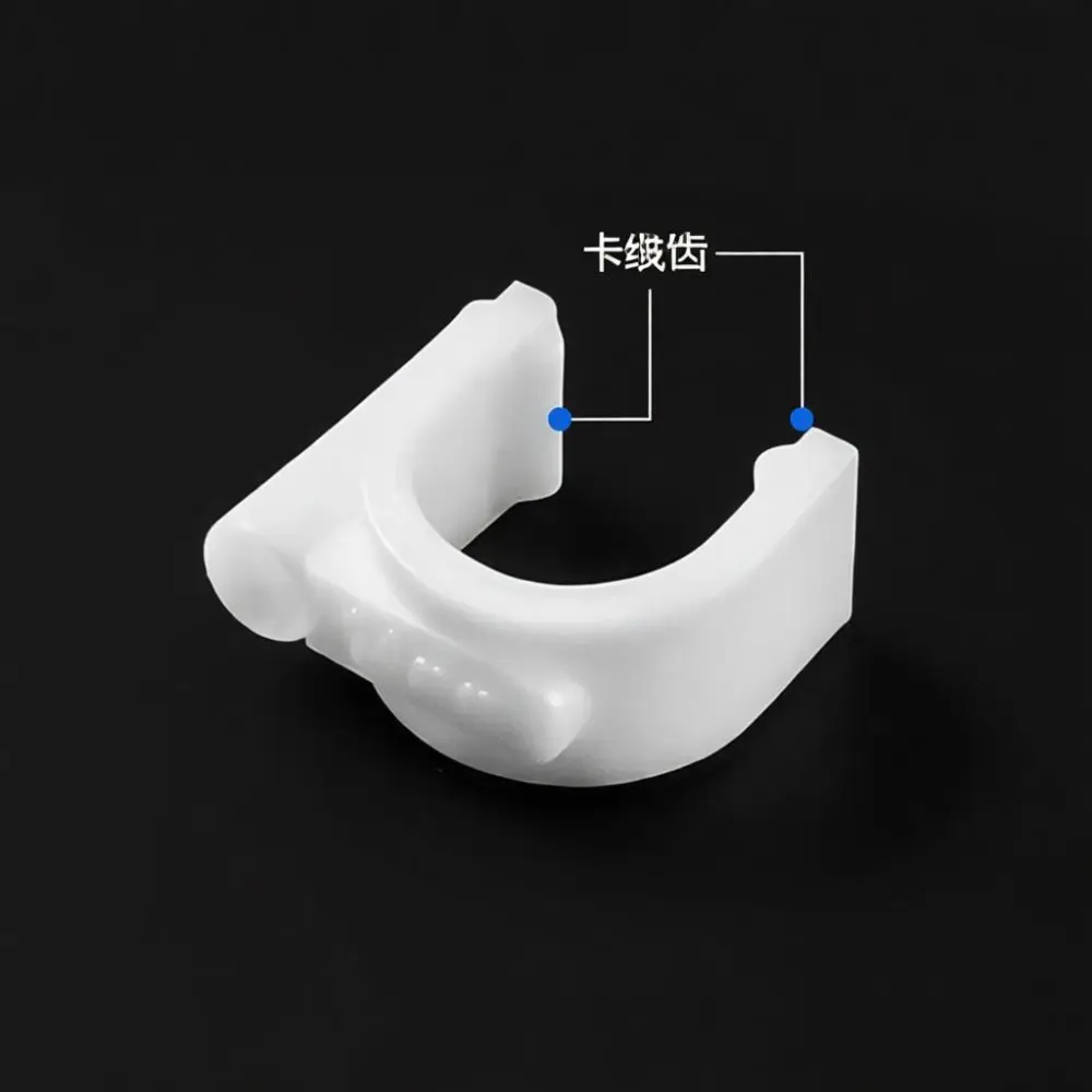 100 Round Wire Cable Clips Nails Fastener Management Wall Cord Organizer Holder Fixed Ethernet Telephone Line Fastening Tool