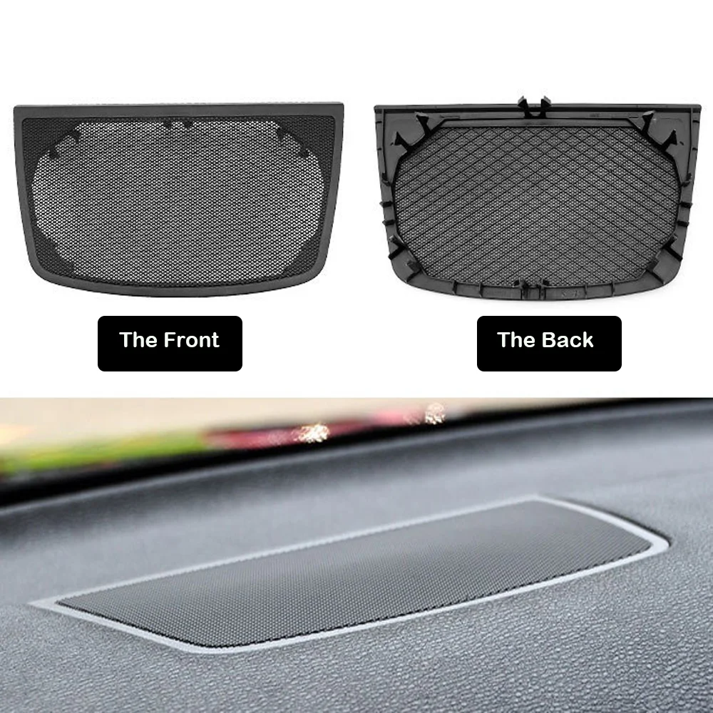 51457161796 Car Central Control Instrument Panel Loudspeaker Accessories Black Speaker Net Cover for BMW X5 X6 E70 E71 E72