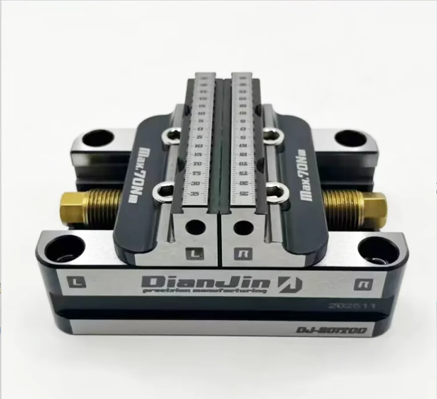 Concentric vise DJ-80120D Four / five-axis fixtures self-centering Vise
