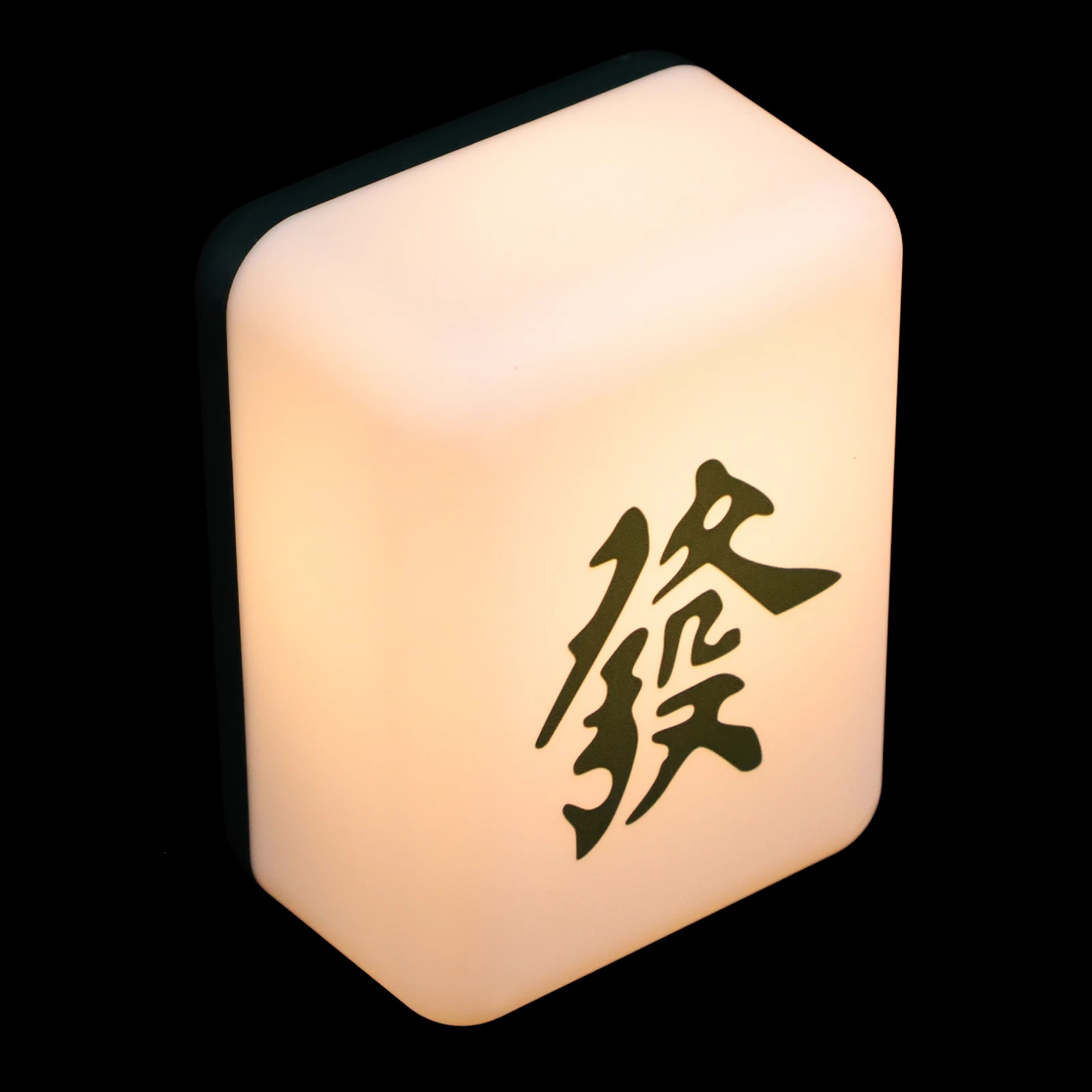 

1pc Mahjong Shaped Rechargeable Creative Small Indoor Decorative Bedroom Night Light Desktop Mahjong Light Room Scene Adornment