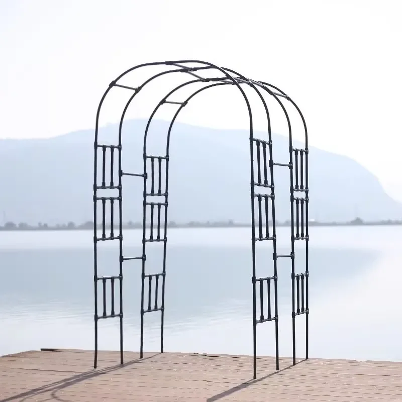 304 Stainless Steel Grape Trellis Passage Arbors, Size Customizable
