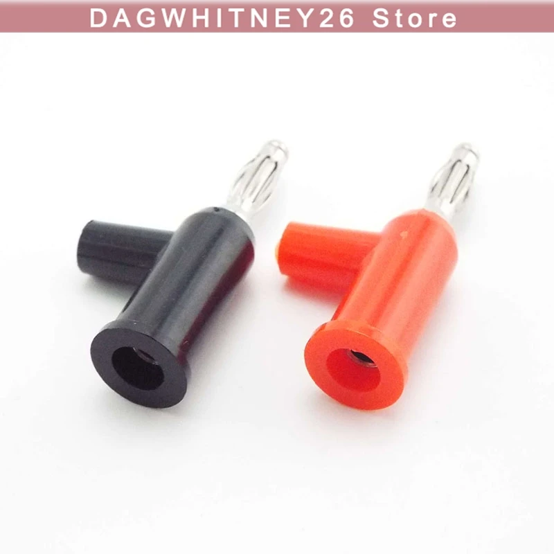 

10pcs 4mm Banana Plug Pin Copper Electrical Connector Adaptor 5 Colors DIY tools Parts u26