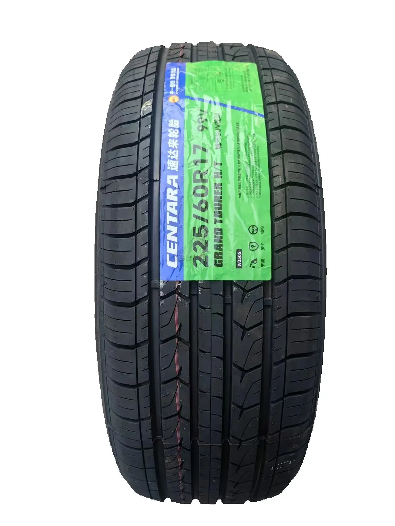 225/60R17 Pneumatici per auto di piccole dimensioni in mezzo acciaio Indice di carico elevato Durata di lunga durata Funzionamento silenzioso Pneumatico radiale per tutte le stagioni