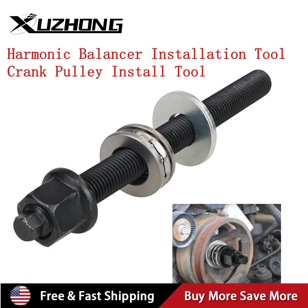 

Инструмент для установки гармонического балансира LS1, съемник кривошипа, инструмент для установки коленчатого вала для двигателей серии GM 1997-Up LS LT Gen 3, 4, 5